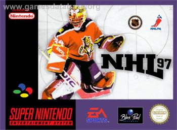 Cover NHL '97 for Super Nintendo